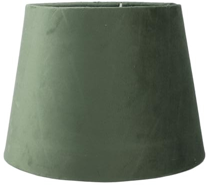 Stoff-Lampenschirm Konisch Klein für Tischlampen E27 E14 - Ersatz-Lampenschirm (Grün)