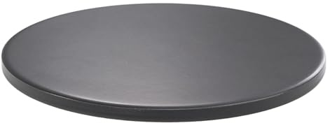 Feuergott Pierre à pizza cordiérite ronde émaillée 30,5 cm d'épaisseur 1,5 cm d'épaisseur pour pizza, focaccia, tartes flambées, lahmacun au four, barbecue au charbon de bois, barbecue à gaz