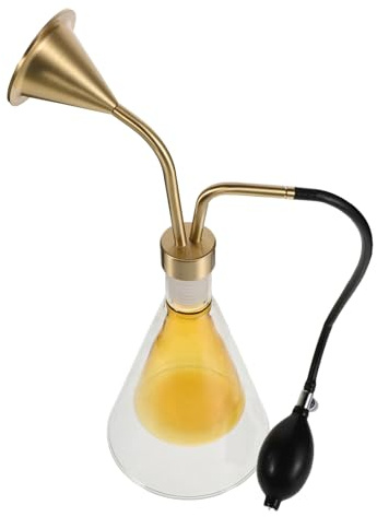 Homoyoyo Difusor de Aroma de Vidrio Elegante para Aceites Esenciales y Café, Portátil y Fácil de Usar, Adecuado para Spa y Viaje Diseño Único Color Aleatorio