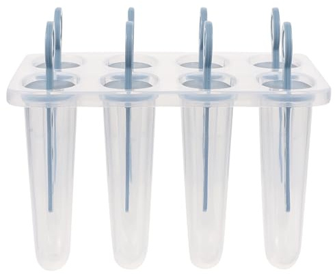 LOLIPPYY Molde para Paletas de Hielo Ecológico de PP Molde Práctico para Hacer Helados Caseros Reutilizable y Fácil de Limpiar Diseño Simple para Bebidas y Postres Congelados