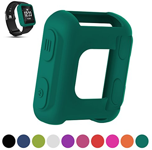 iFeeker Garmin Forerunner 35 GPS Laufuhr Ersatz Band Cover Schutzhülle, Weiche Silikon Stoßfest und bruchsicher Sleeve Sleeve Cover Schutzhülle Tasche für Garmin Forerunner 35 GPS-Laufuhr