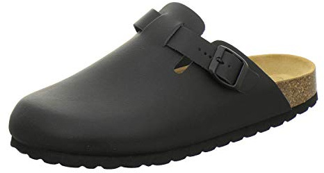 AFS-Schuhe 3900 Herren Clogs, Bequeme Hausschuhe für Männer, Pantoffeln aus Leder, Made in Germany