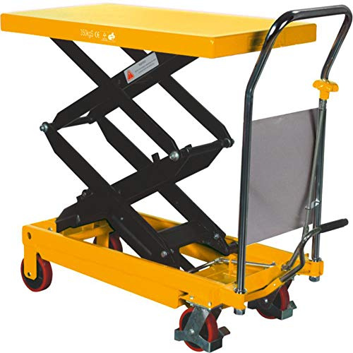 EDE Neutral Doppelscherenhubtisch 350 kg TFD 35 (Hubtisch) Tragkraft: 350 kg, Material: Polyurethan (PU), Stil: Klappbar, Typ: Materialhandlingwagen
