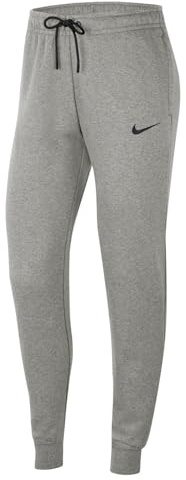Nike Damen W Nk Flc Park20 Kp Pants, Dk Grey Heather/Black/Black, L EU