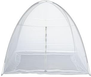 APANA Moskitonetz Bettzelt 150x200x150 cm – Pop-Up Mückenzelt selbststehend mit Reißverschluss & Fiberglasgestänge – Faltbarer Insektenschutz fürs Bett, Camping & Reise