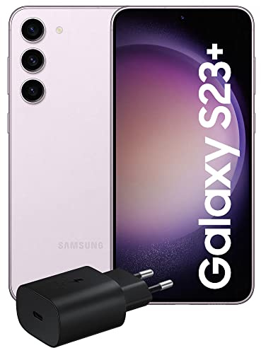 Samsung Galaxy S23+, Caricatore incluso, Smartphone Android, Display 6.6'' Dynamic AMOLED 2X, Fotocamera 50MP, RAM 8GB, 512 GB, 4.700 mAh, Lavender [Versione italiana]