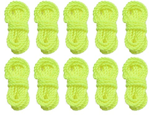 Irfora Yoyo-Saiten,10 Stück Yoyo-Saiten 1,3 m 24-strängige Ersatz-Yo-Yo-Saiten für reagierende und Nicht reagierende Yoyo-Bälle