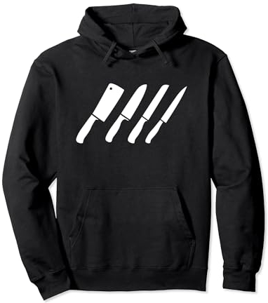 Set de couteaux de boucherie Dessin Omnivore Viande Sweat à Capuche