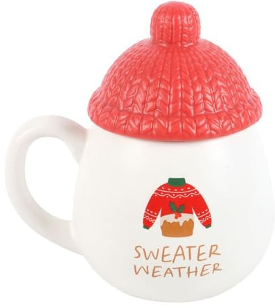 Something Different Wholesale Tasse Sweater Weather avec Couvercle en Céramique –