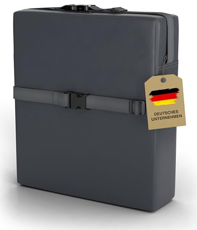 Kiddilift Das Original | Kinder Sitzerhöhung Stuhl mit 10 cm Polsterung | Hochwertige Stuhlerhöhung rutschfest & abwischbar | Verstellbare Gurte – flexibel einsetzbar Esstisch & Reisen | inkl. E-Book