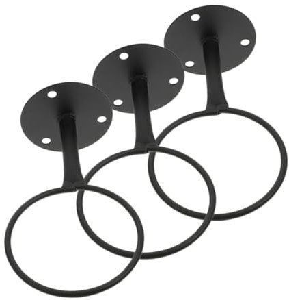 Anneome 3stücke Basketball-wandhalterung Basketballhalter Basketball-aufbewahrungsständer Multifunktions-basketballhalter Basketball-präsentationsständer Ballhalter Stabiler Ballständer