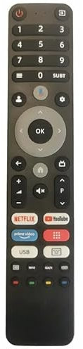 XINFUTE Original passend für Chiq Changhong 4K Voice TV Fernbedienung PTV32H-5024C PTV40GF-5024C