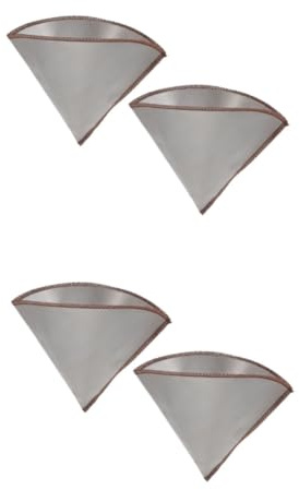 Warmhm 2 Set Espresso Acciaio Inossidabile Rete Fina Riutilizzabile Per Caffettiera E Macchine Da Americano 2 Pezzi*2