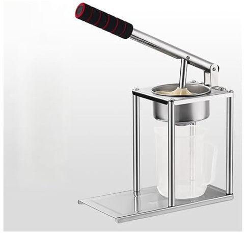 Exprimidor de cítricos, exprimidor profesional de acero inoxidable para naranjas y limones, exprimidor manual comercial con molde de cabeza puntiaguda