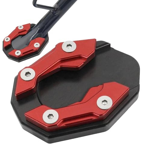 Motorrad Ständer Unterlage, Kickstand Pad Parken Jiffy Stand, Motorrad Seitenständer Verlängerung Pads, Motorrads Seitenständer Verlängerung Pad, Fußstütze Seitenständers Zubehör