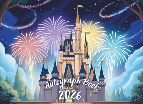 Autograph Book 2026: A Signature and Photo Album for Kids to Collect Memories from Theme Park Adventures Around The World