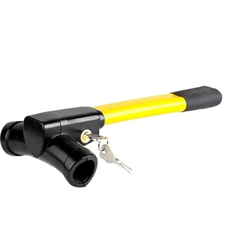 Cerradura De Volante Accesorios for coche Cerradura antirrobo for resistente for volante de con dispositivo alta visibilidad for un uso sencillo Para Coche