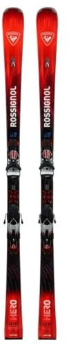 Skis Homme ROSSIGNOL Hero LT Ti K avec Fixations NX12 – Noyau Bois Titanal – Ski Piste Performance – Modèle 2027- 177 cm