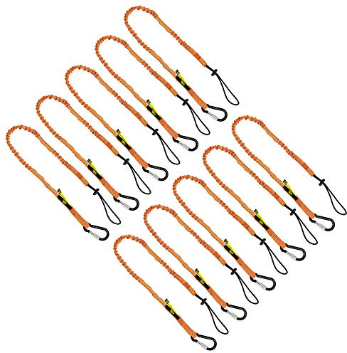3 Foot Safety Tool Lanyard, Tough Scaffold Hard Hat Lanyard with Carabiner, Adjustable Loop End, Ultra-Durable, Premium Quality Materials Ideal for Scaffold, Tools, Construction (10)