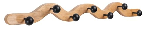 PERCHA PARED MADERA ROBLE