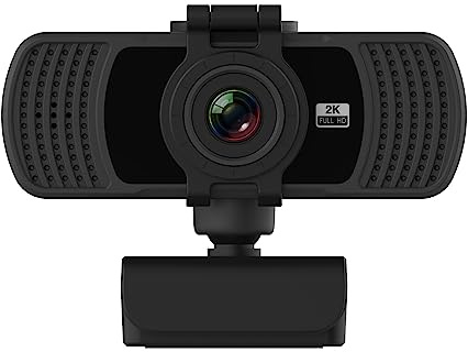 Cámara Web Cámara web 1080P Cámara web 2K Cámara web Full HD con micrófono for computadora PC Transmisión en vivo Conferencia Trabajo USB Cámara web