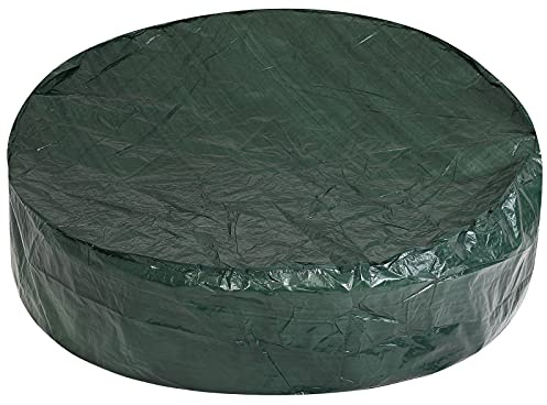 KINGSLEEVE® Abdeckung Abdeckplane Sonneninsel Wasserabweisend 188 x 90-50 cm Rund PE Schutzhülle Abdeckhaube Gartenmöbel Plane