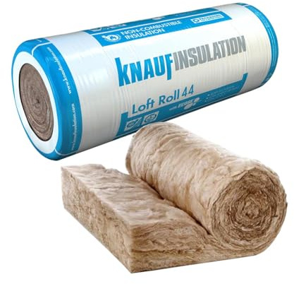 Knauf Loft Insulation roll Floor roof Lagging (1, 100mm)