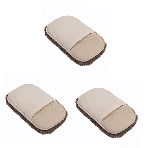 Ciieeo 3St lederpflege lackleder pflege leather care Schuhputzset schuhpflegeset Schuhpflege-Set handschuhe Taschenreinigungshandschuh Schuhputzhandschuh einstellen