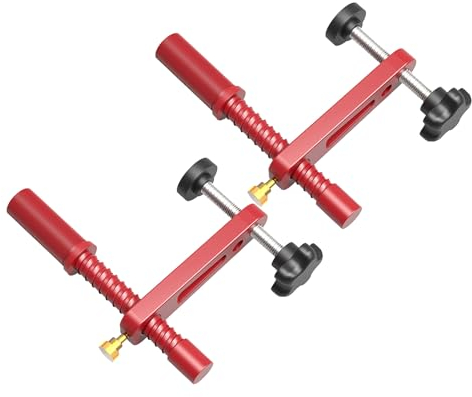 Lot de 6 Pinces Réglables pour Chiens D'établi 3/4 Pouces en Alliage D'aluminium MFT, Pince de Maintien de Table, Traitement CNC Fin, Multifonctionnelle, Large Application pour