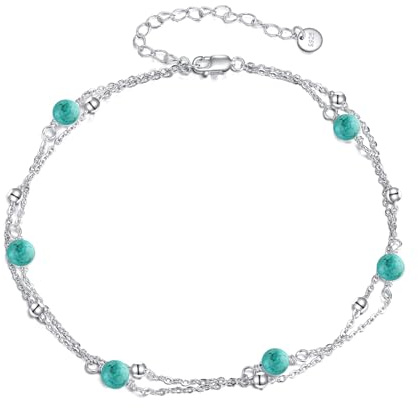 YFN Perlen/Mondstein/Türkis/Hessonit/Onyx/Rosenquarzit/Schwarze Perlen/Opal OpalArmband für Frauen S925 Sterling Silber Einstellbare Armband Strand Schmuck
