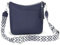 YISUOHOOM Handtasche Damen Mittelgroß Umhängetasche Klein Crossbody Bag Damen Tasche Damenhandtasche Mehrere Fächertaschen Blau