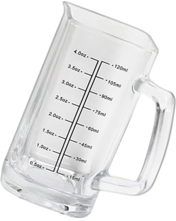 SHOWERORO Espresso Glas Tassen Kaffeemilchbecher Glas Mit Messskala Glaskaffeebecher Mit Skala Für Zuhause Und Transparente Glastassen Für Espresso