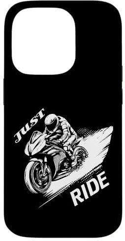 Carcasa para iPhone 14 Pro Motocicleta camiseta motero sudadera con capucha moto motorista funda para teléfono móvil