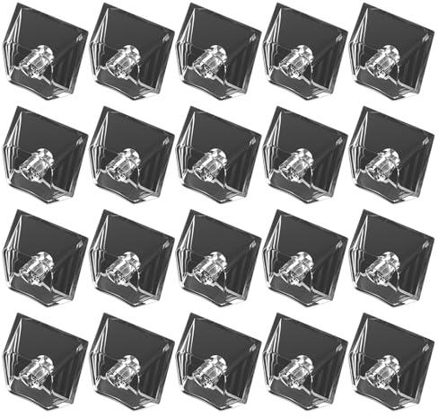 Set di 20 pezzi di 20 pezzi di ricambio per tastiera meccanica retroilluminata trasparente