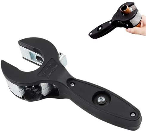 Cortador de tubos, cortador de tubos de trinquete, cortador de tubos de PVC, cortador de tubos de 1/4 a 7/8 pulgadas, herramienta de corte de tuberías, cortador de tubos de cobre, cortador de tubo de