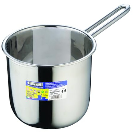 BOLLILATTE TEHERNA CM.14 18/10 X INDUZIONE
