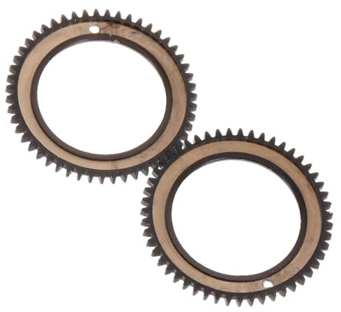 Lurrose 2Pièces Roue De Magnétophone à Cassette Compatible avec Lecteurs Portables Remplacement Facile pour Machines à Ruban Sx Offrant Expérience Audio