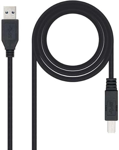Brightium Cable USB - Cable de impresora USB-A 3.0 macho a USB-B macho, 2 metros, alta velocidad de transferencia, duradero y flexible.