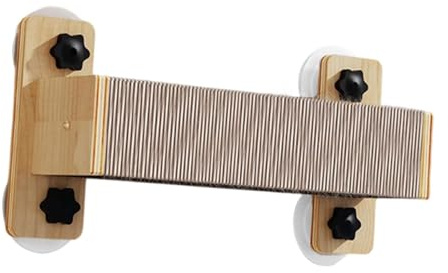 Fenteer Rascador de Pared para Gatos con Ventosa Fuerte, para Escalar Y Ahorrar Espacio, Ideal para Jugar.