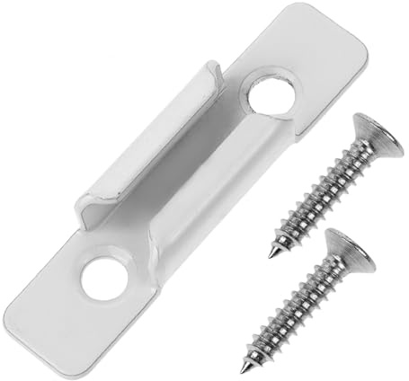 Yardenfun Verrou de Fenêtre Coulissante Remplacement Robuste pour Loquet de Sécurité de Baie Coulissante Gâche Encastrable et Moderne