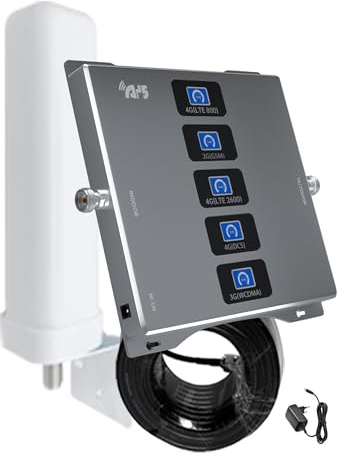 Amplificador de Señal Móvil, Repetidor de Cobertura 2G 3G 4G para Teléfonos Celulares, Amplificador de Red
