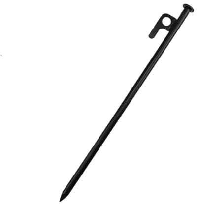 OFFIGAM 2 Stück Teiliges Set Stabile Zeltheringe aus Stahl Verstärkte Camping Heringe für Zelt Markise Pavillon Wetterfeste Sturmsichere Erdankerpins für Outdoor Wandern und Garten