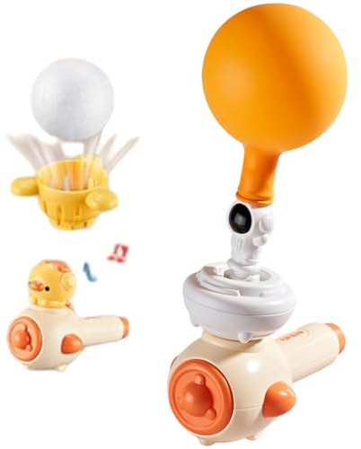 Otbushit 1 Set Breathing Exerciser for Kids, Comprehensive Breathing Trainer with Whistle Foam Balls & Balloons for Speech Lung Respiratory Training