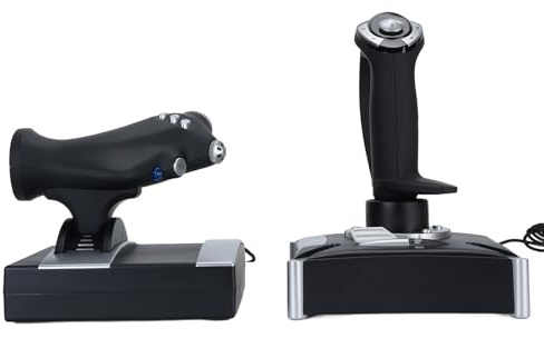 CFTGIW Joystick de Simulation avec Fonction de Vibration Contrôle du Simulateur pour la Série X S Wins7 8 10 11 Comprend un Joystick Imitant le de SimulationFlight ControlFlight