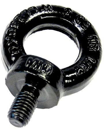 5x Ringschraube Ringschrauben M6 DIN580 C15 schwarz verzinkt (909471)