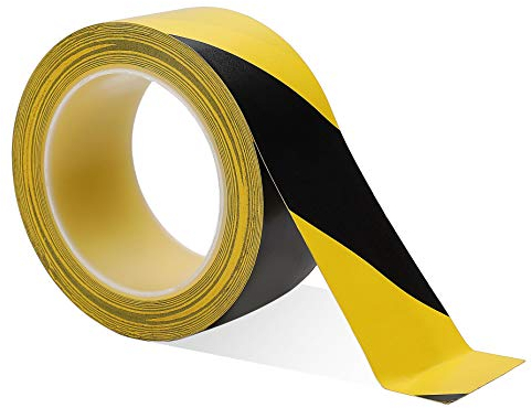 Warnband Schwarz Gelb Wasserdicht Selbstklebendes Klebeband Gefahr Warnung Absperrband Markierungs Warnklebeband fur Treppen Schritte 50mm x 30m