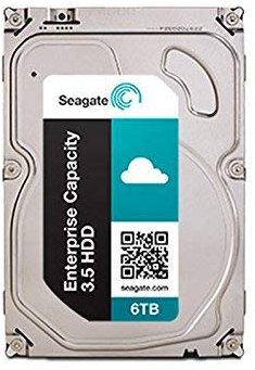 Seagate Enterprise Capacity ST6000NM0024 - Disco duro interno (6 TB, 3,5, SATA3, 7200RMP, 128 MB de caché