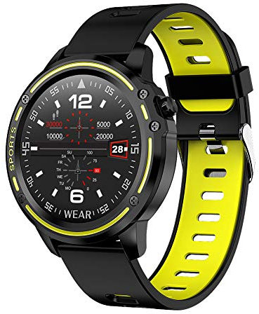 Youxiu Pulsera Actividad Inteligente Pulsera Inteligente Pantalla a Color Frecuencia cardíaca Monitoreo de la presión Arterial Podómetro Bluetooth Escuchar música Reloj Deportivo,03