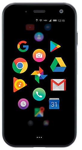 Google Palm Phone PVG100 (The Small Premium Unlocked Phone) with 32GB Memory and 12MP Camera (Titanium) (Renewed)