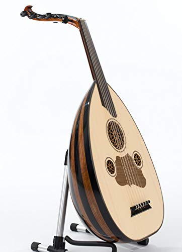 Türkisches Musikinstrument aus Walnussholz und schwarzem Walnussholz